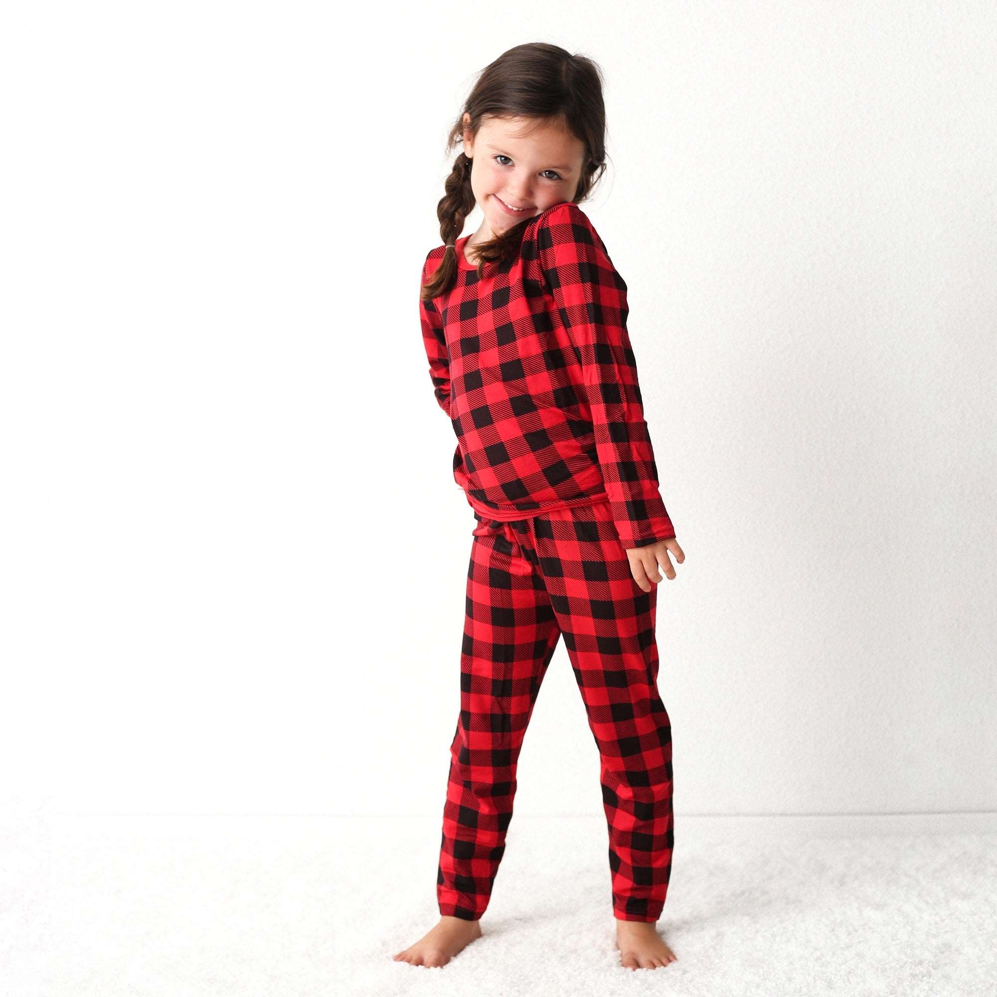 Black & Red Plaid Pajama