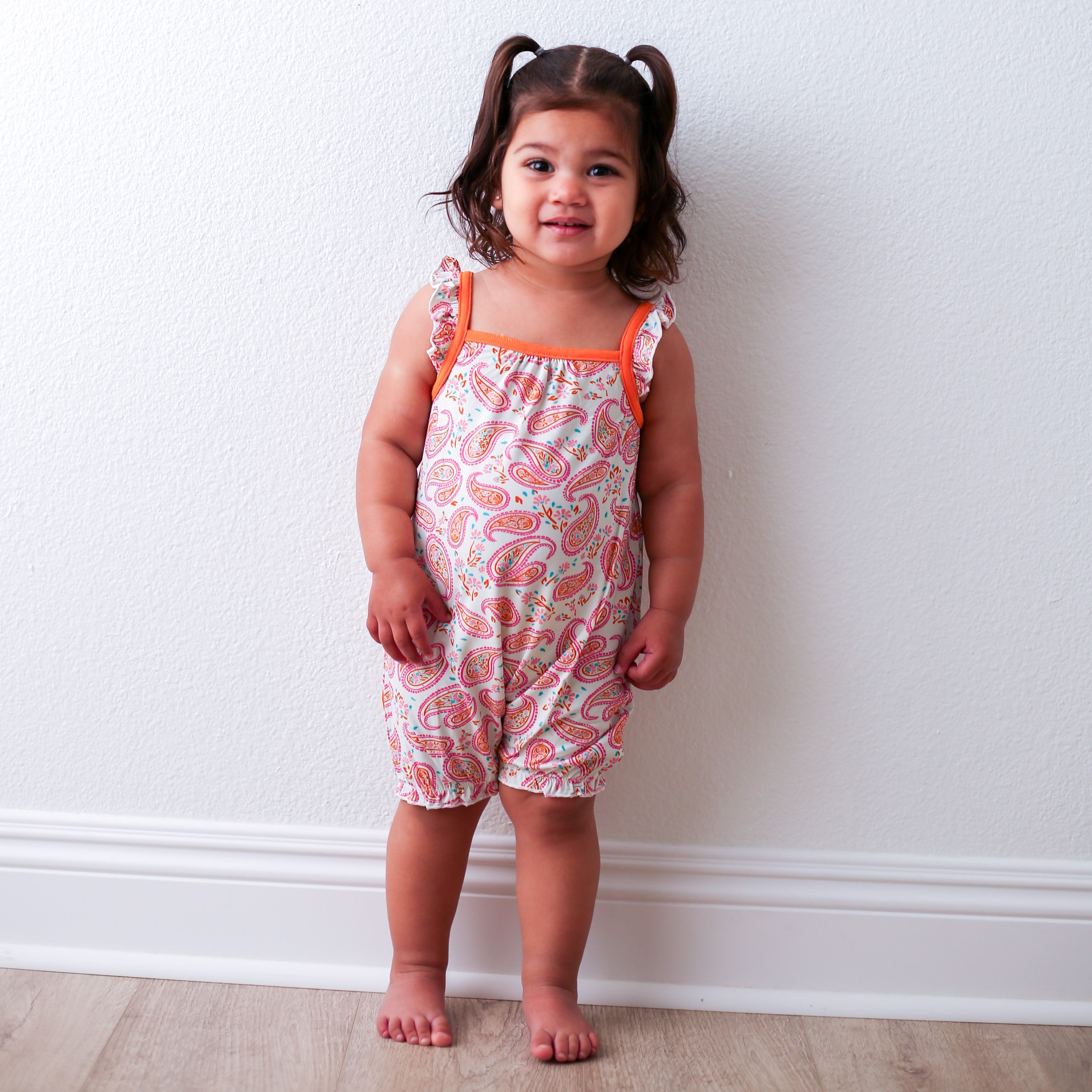 Paisley Bubble Romper