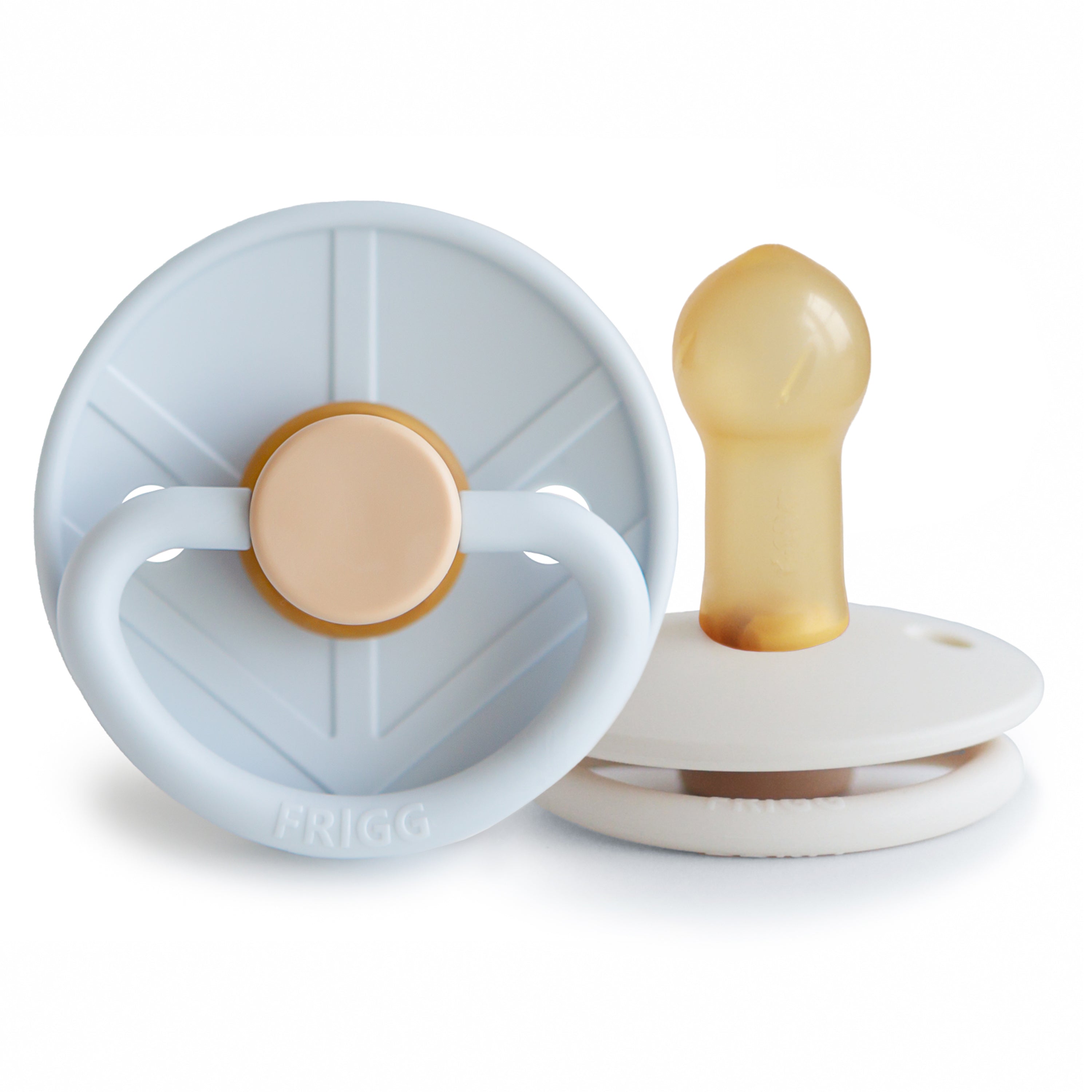 FRIGG Little Viking Natural Rubber Pacifier 2-Pack