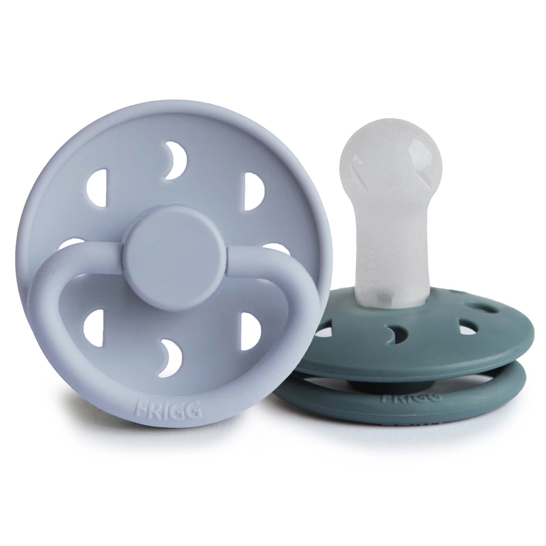 FRIGG Moon Silicone Pacifier 2-Pack