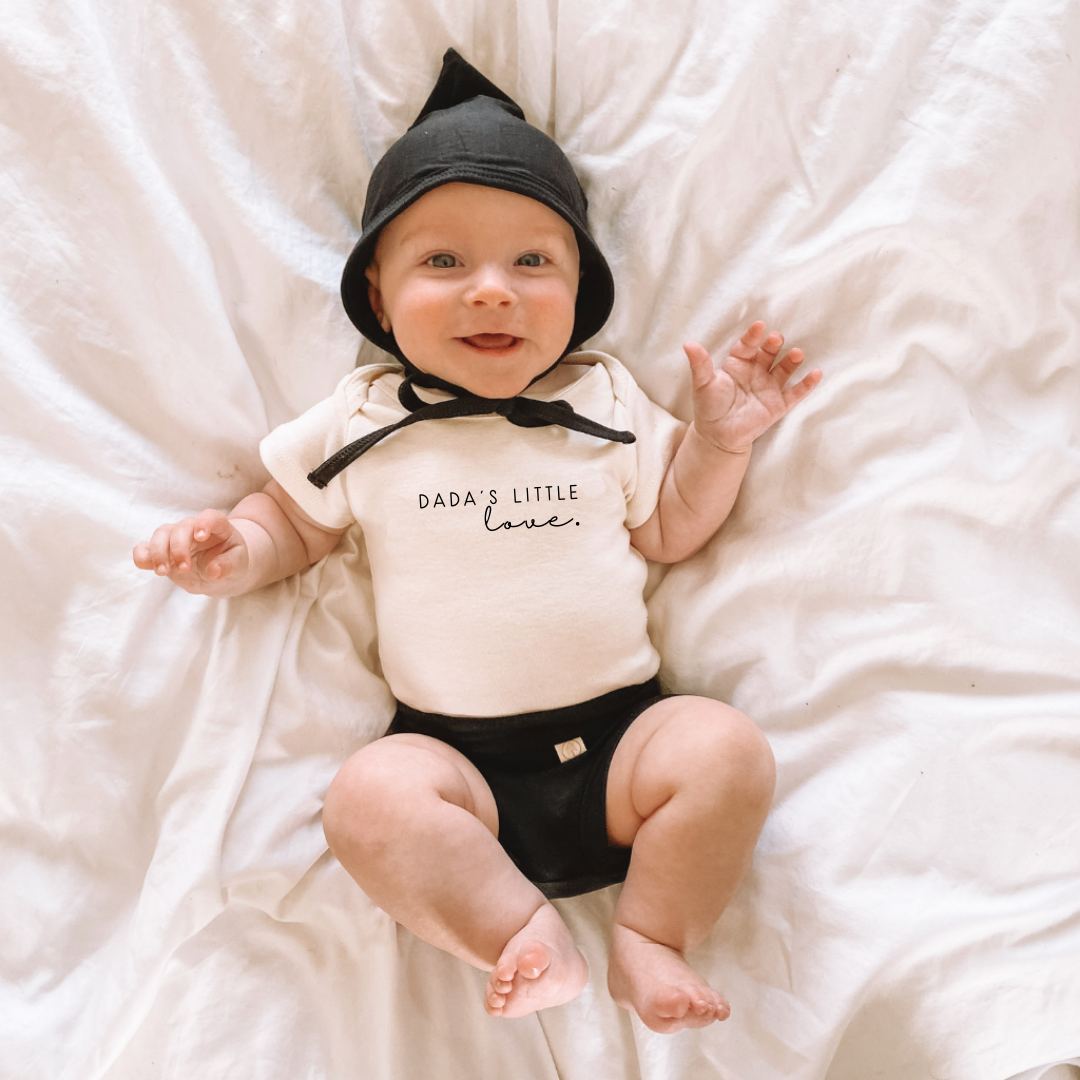 Short Sleeve Bodysuit | Dada's Little Love | Organic Cotton