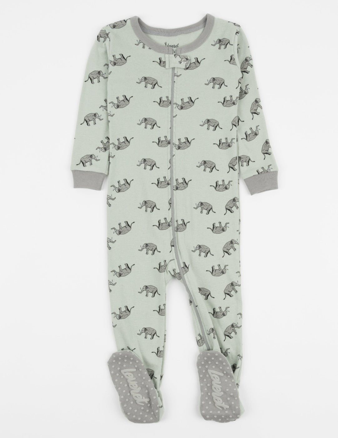 Kids Footed Cotton Pajamas