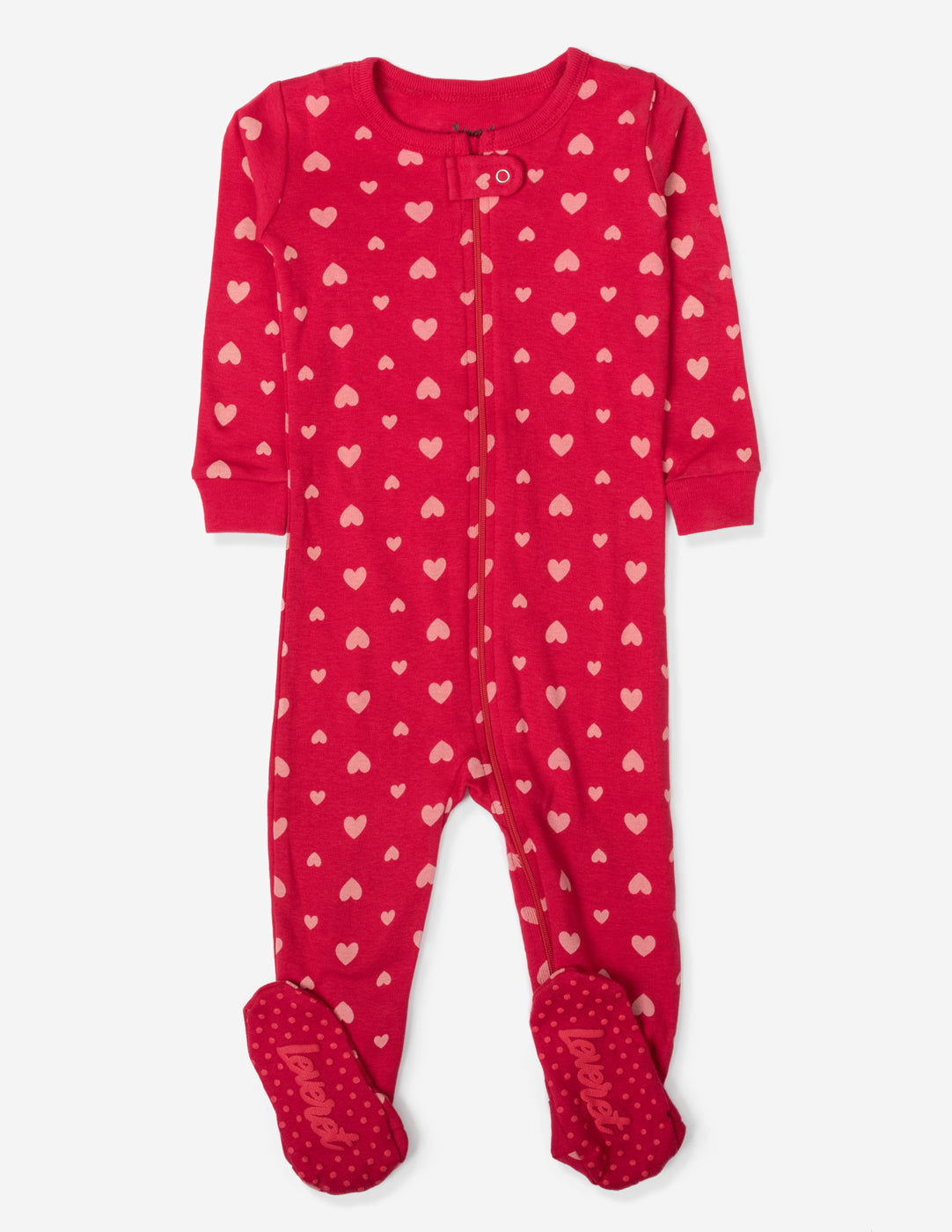 Baby Footed Hearts Pajamas