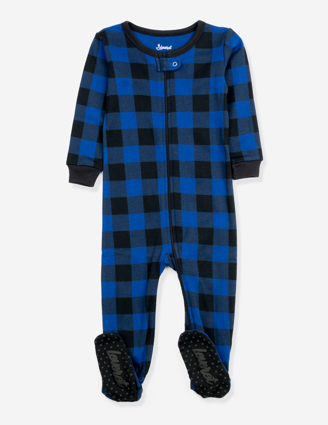 Baby Footed Plaid Pajamas