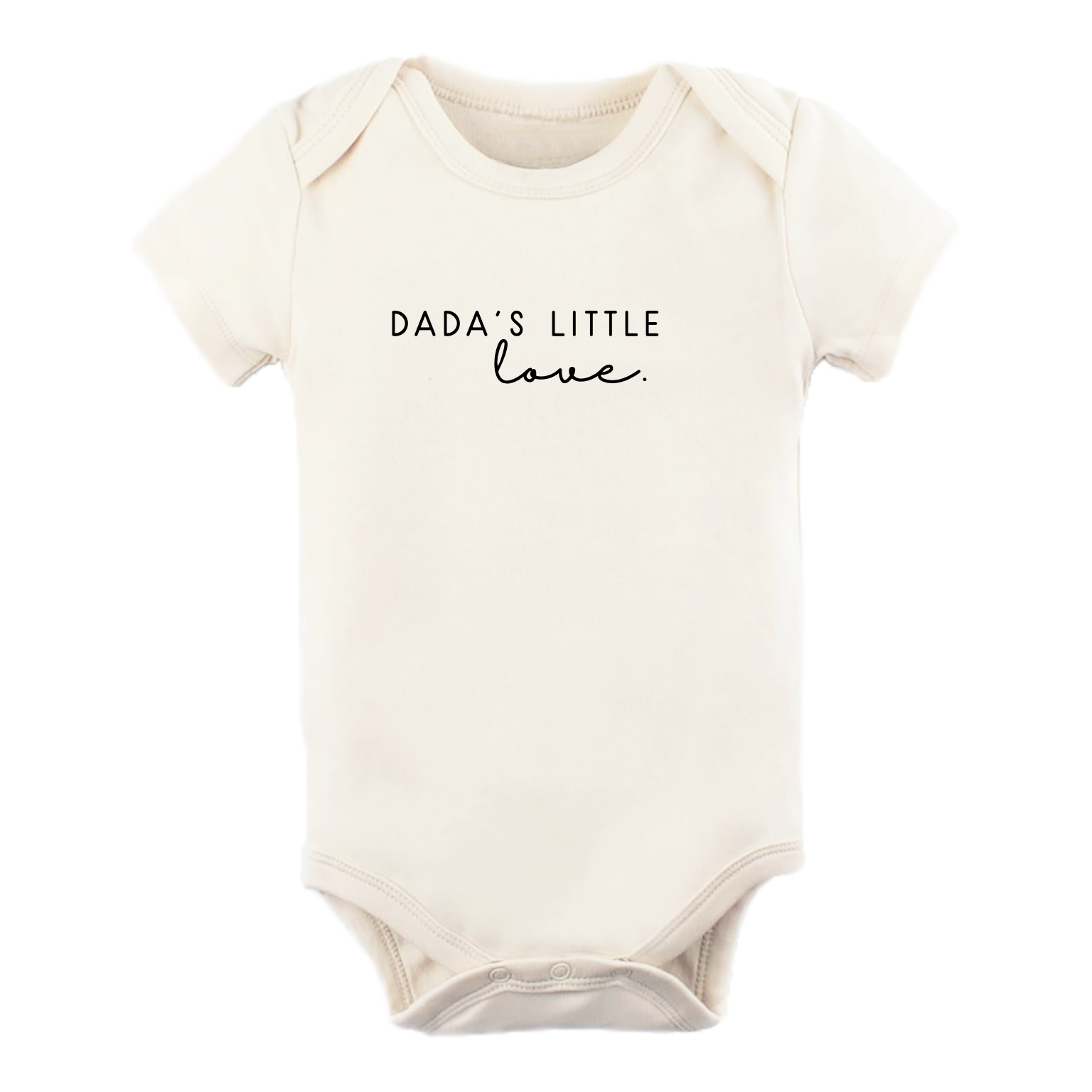 Short Sleeve Bodysuit | Dada's Little Love | Organic Cotton