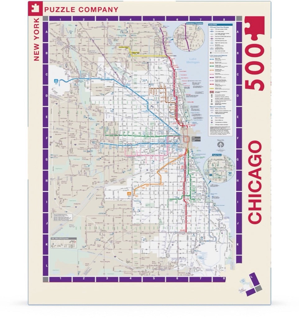 Chicago Transit Map