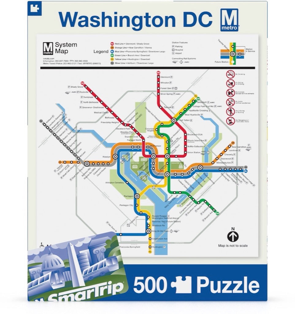 DC Metro Map