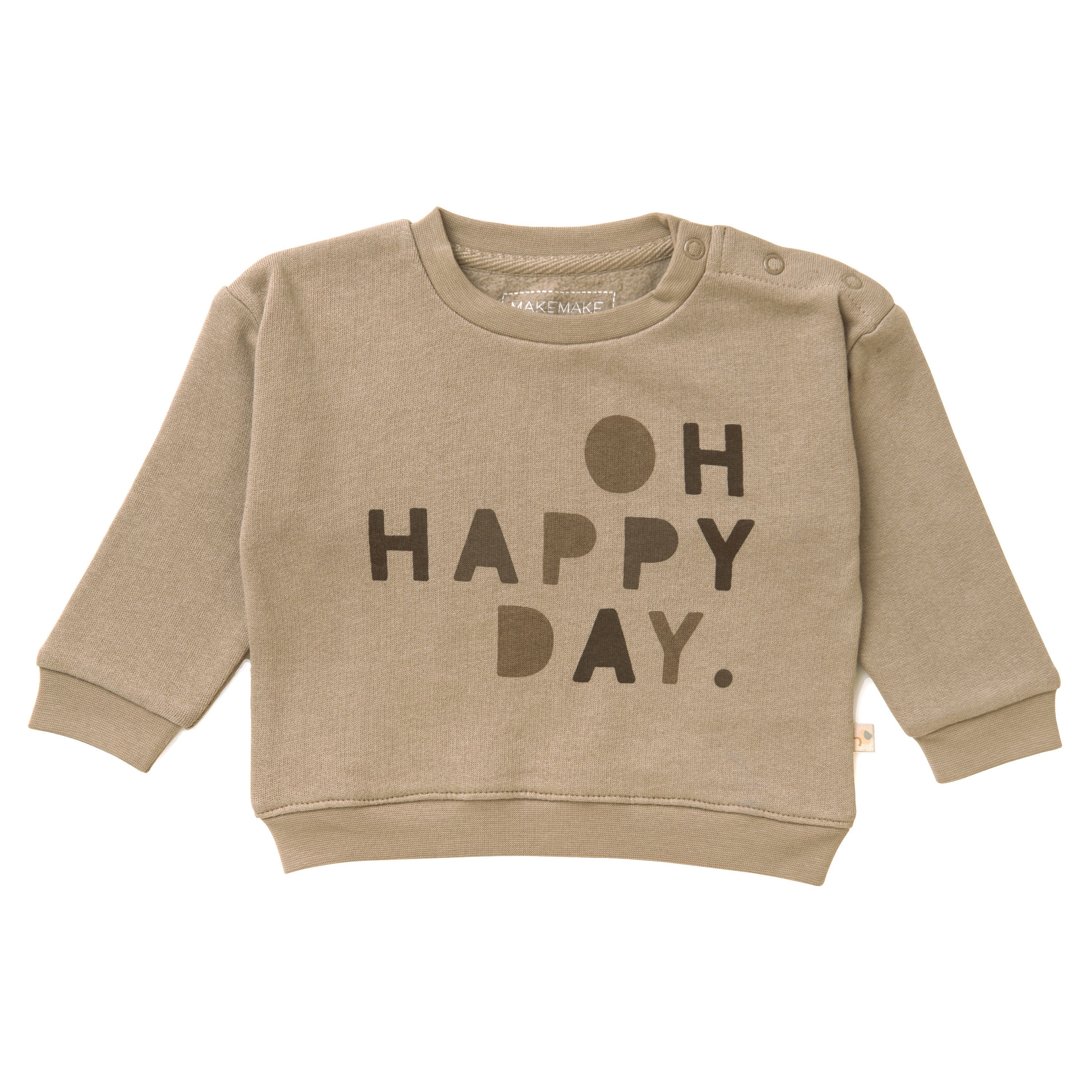 Organic Kids Sweatshirt - Happy Day