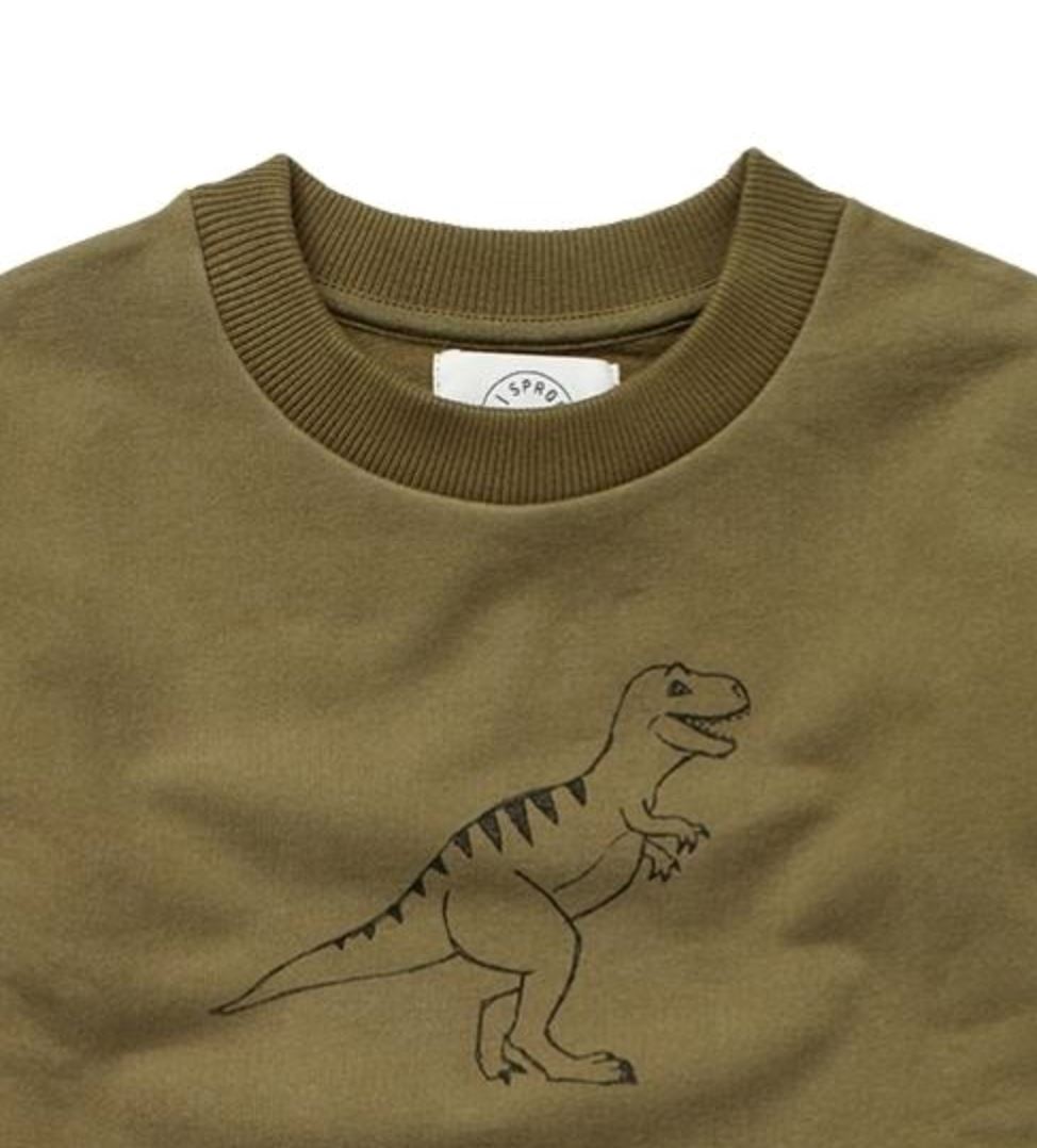 Dino Sweatshirt - Khaki