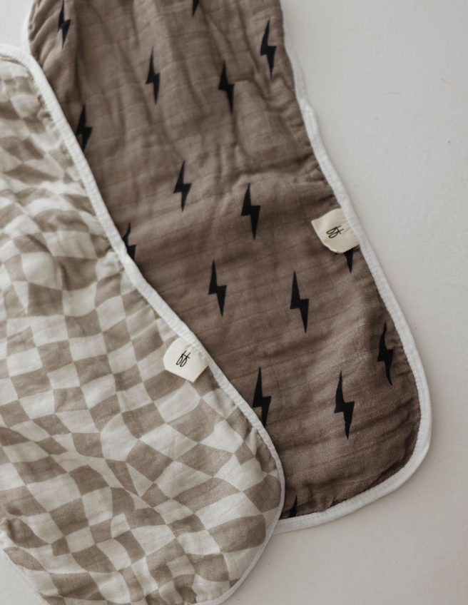 Burp Cloth | Lightning Bolt