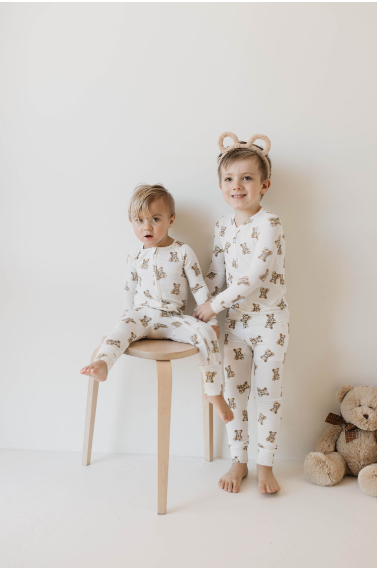 Kendy x FF Bears | 🧸 Two Piece Bamboo Pajamas