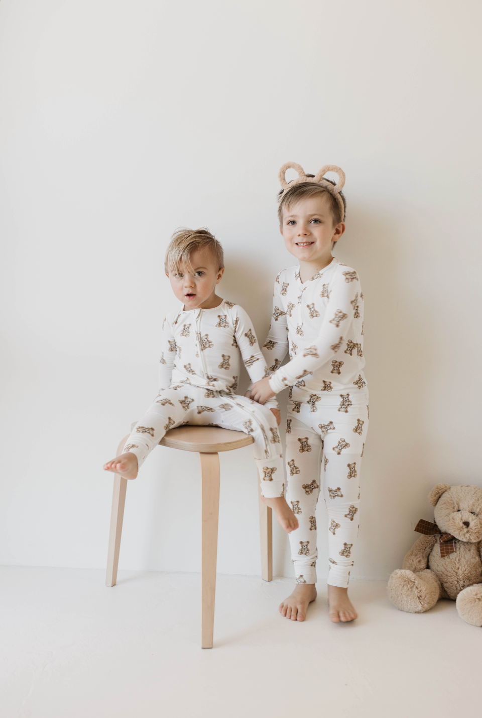Two Piece Bamboo Pajamas | Kendy x FF Bears