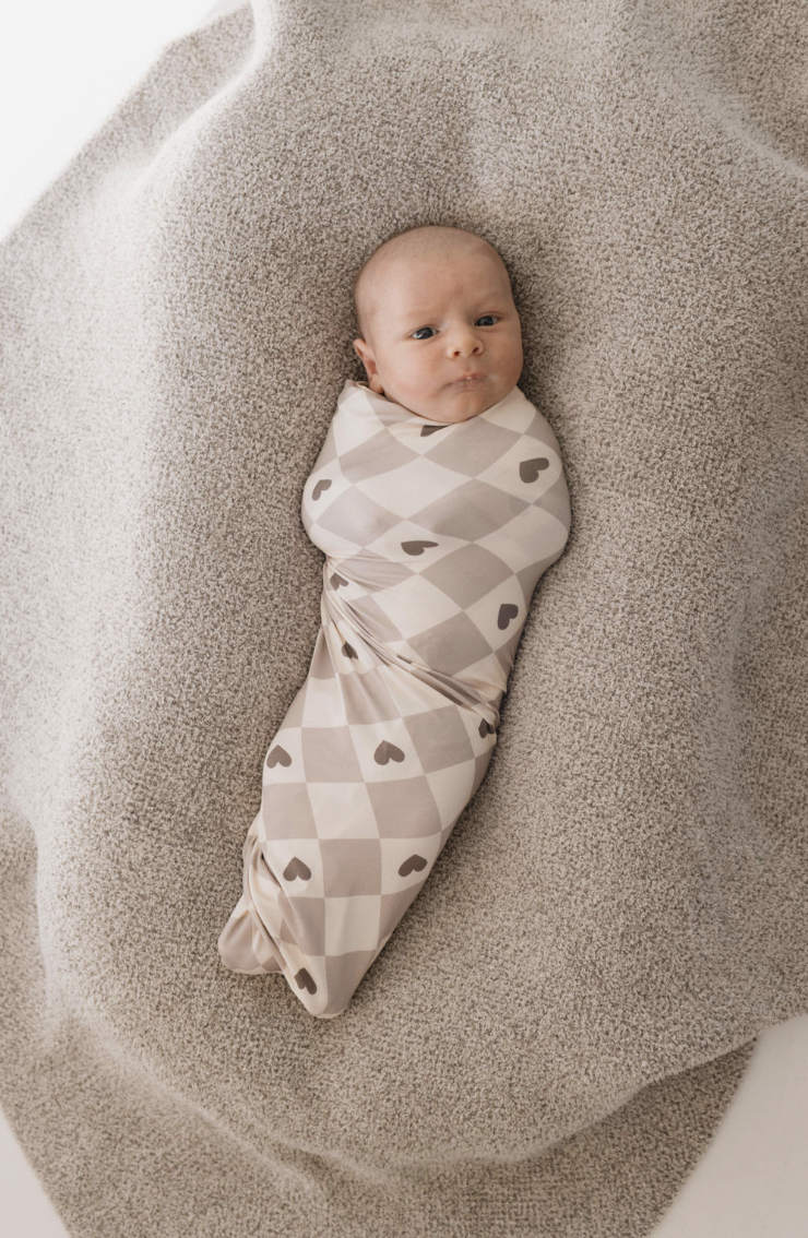 Bamboo Swaddle | Check your Heart