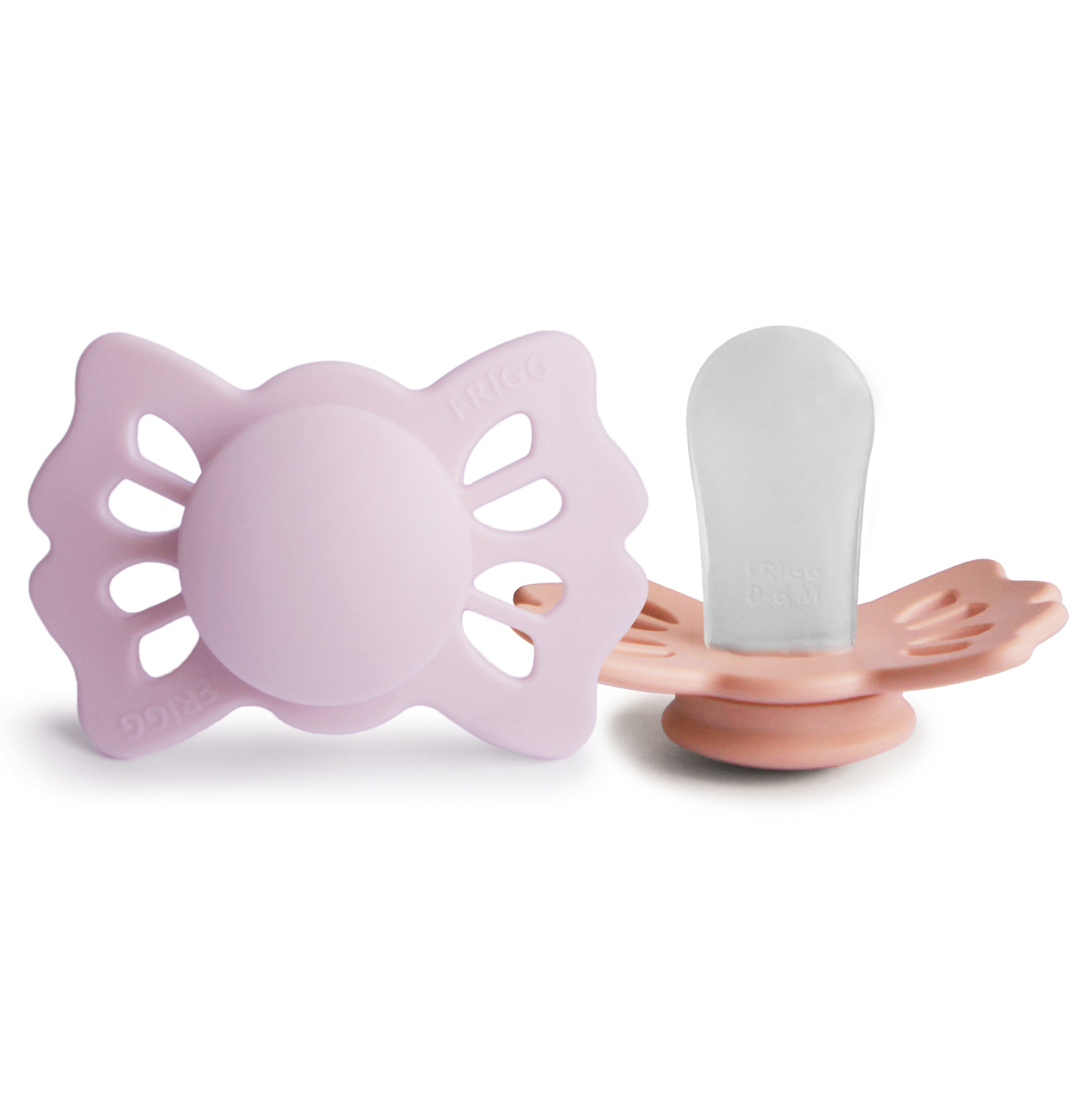 FRIGG Lucky Symmetrical Silicone Pacifier 2-Pack (0-6 Months)