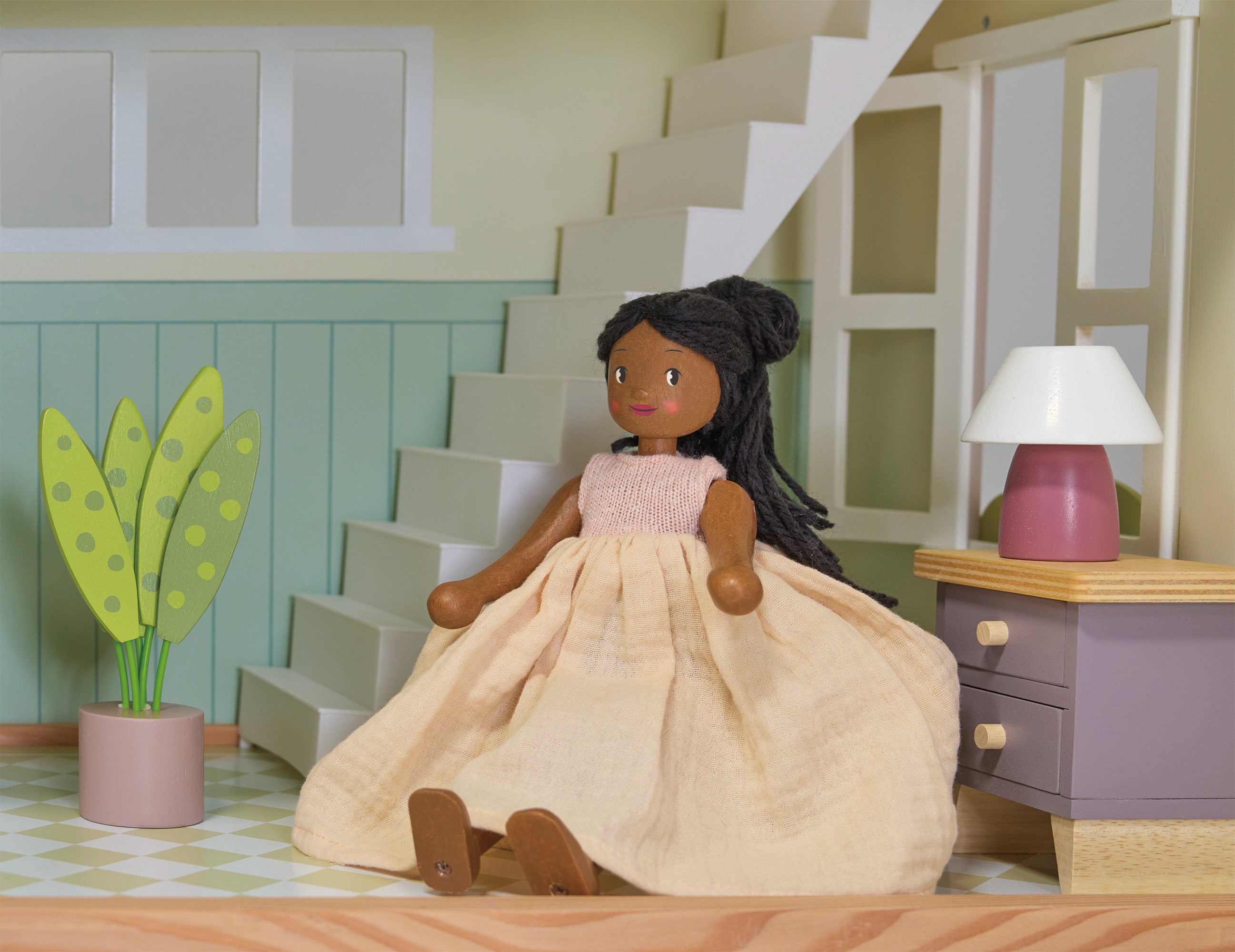 Lola Wooden Doll