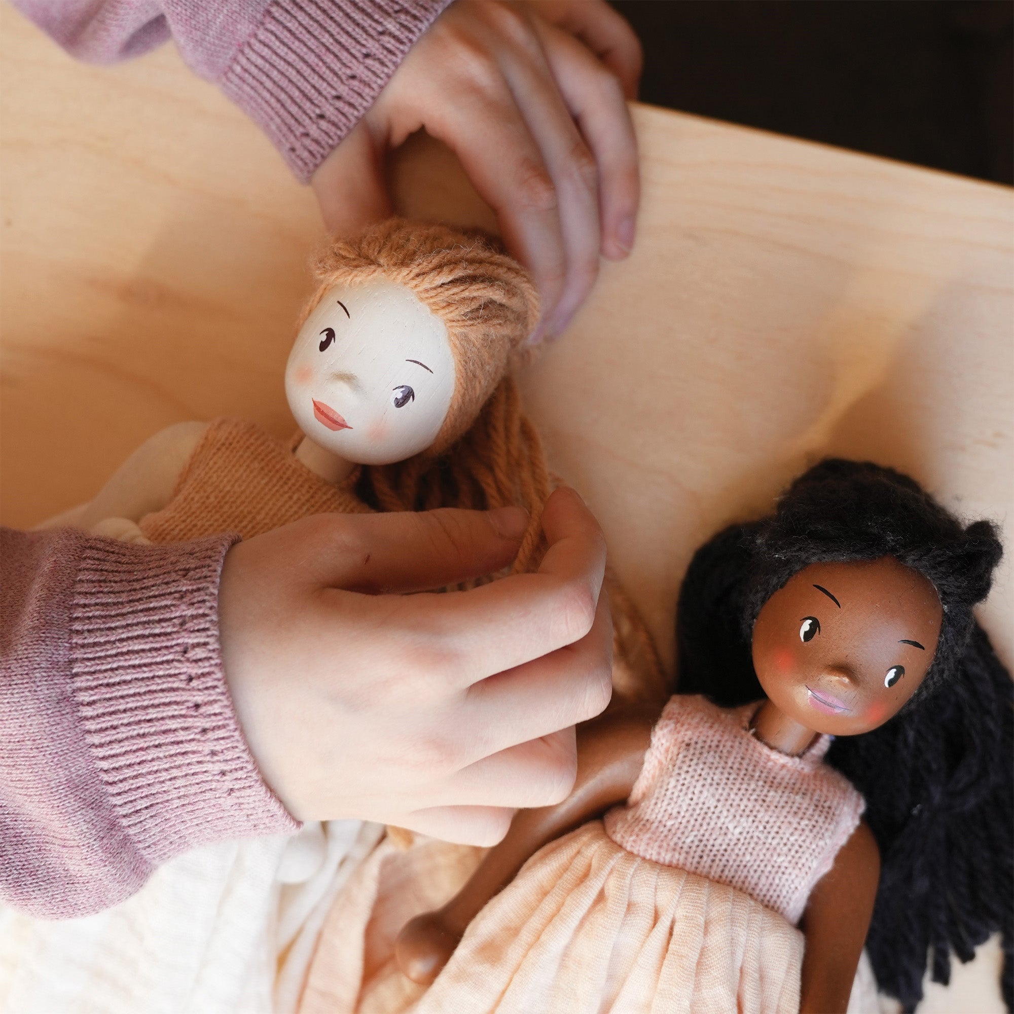 Lola Wooden Doll