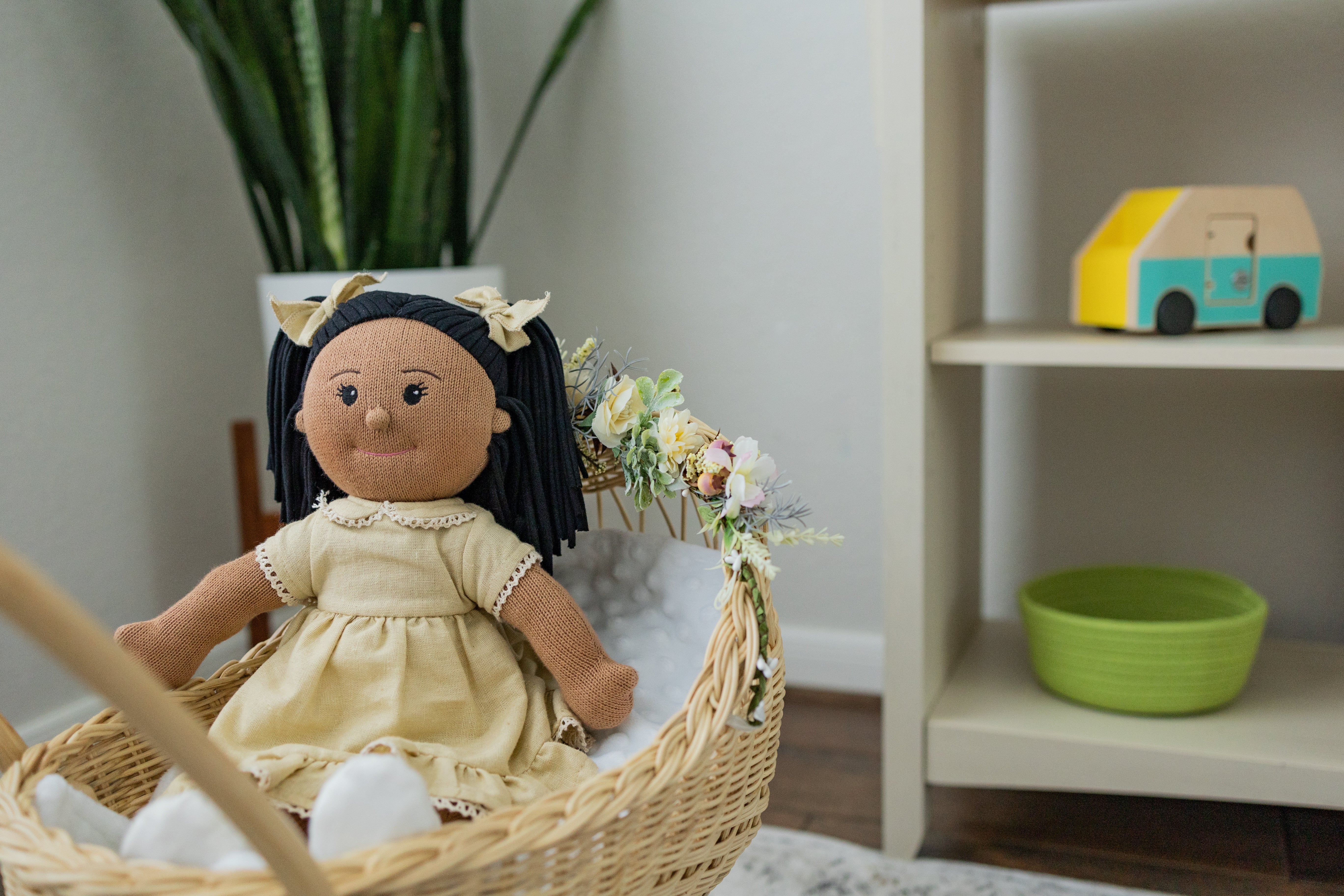 The Clementine Collective knitted doll Penelope