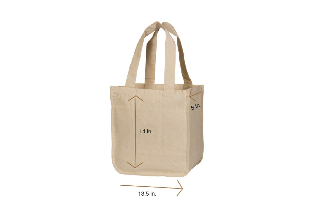 Canvas Grocery Tote Bags