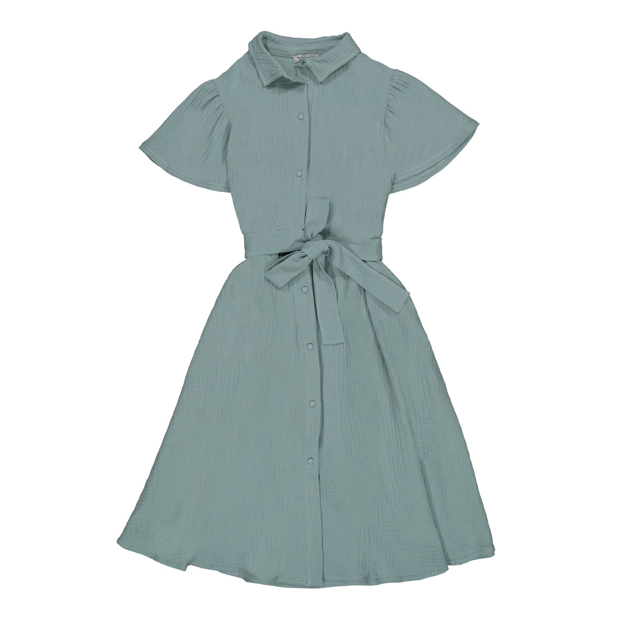 Magali Dress - Smoke Blue