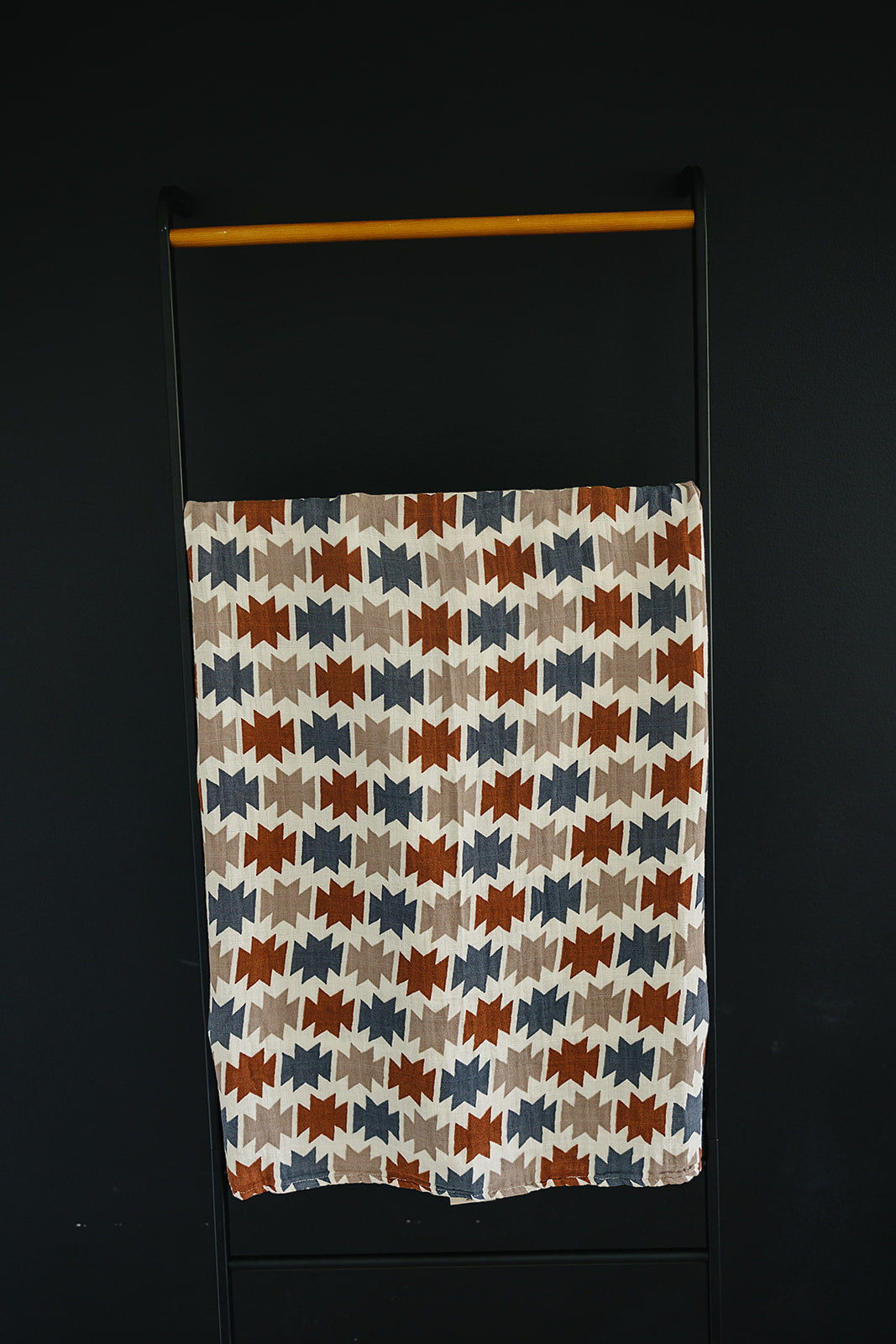 Western Aztec Muslin Swaddle Blanket