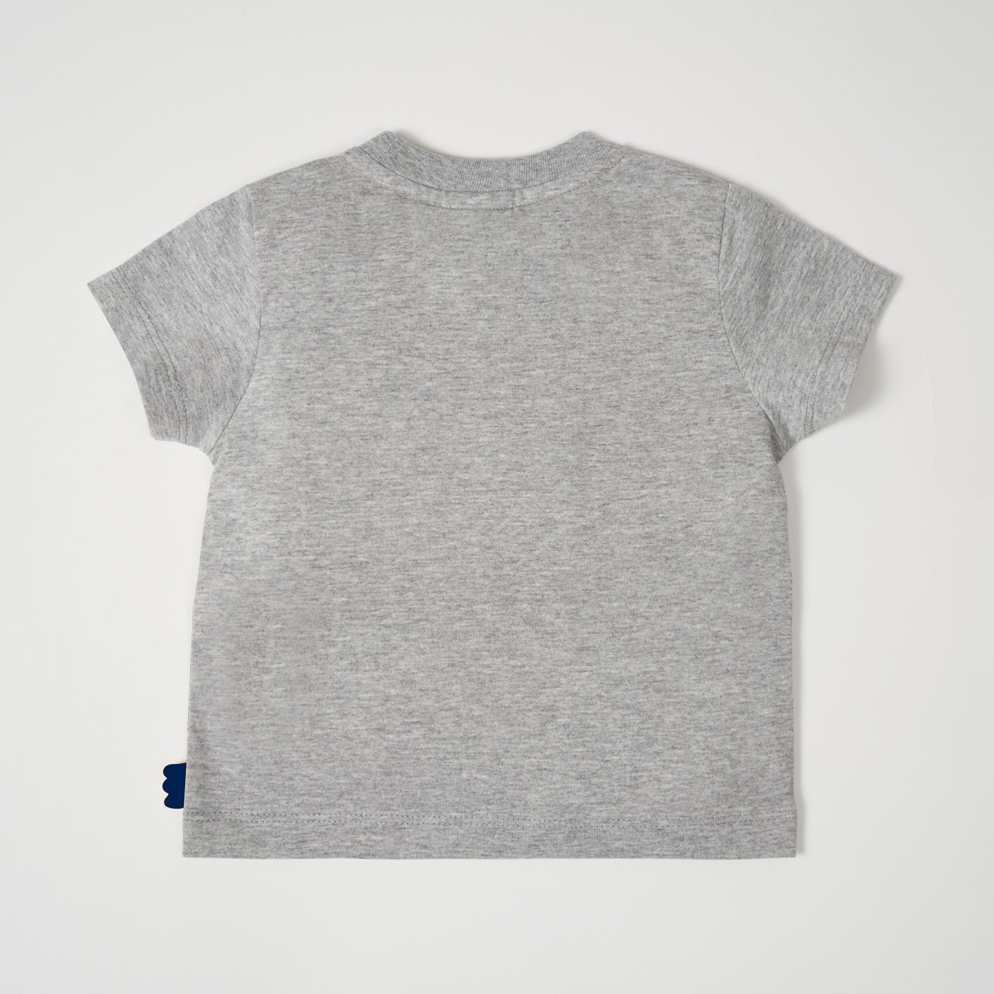 Mon Coeur T-Shirt Navy Logo - Grey