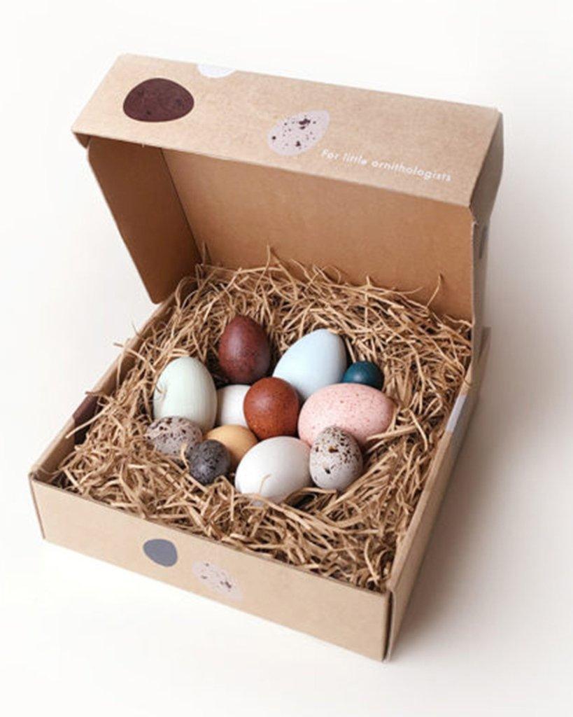A Dozen Bird Eggs in a Box - Why and Whale