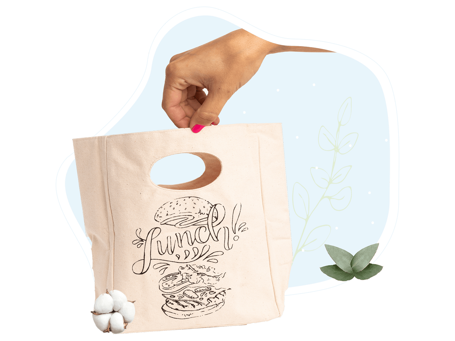 Canvas Lunch Bag