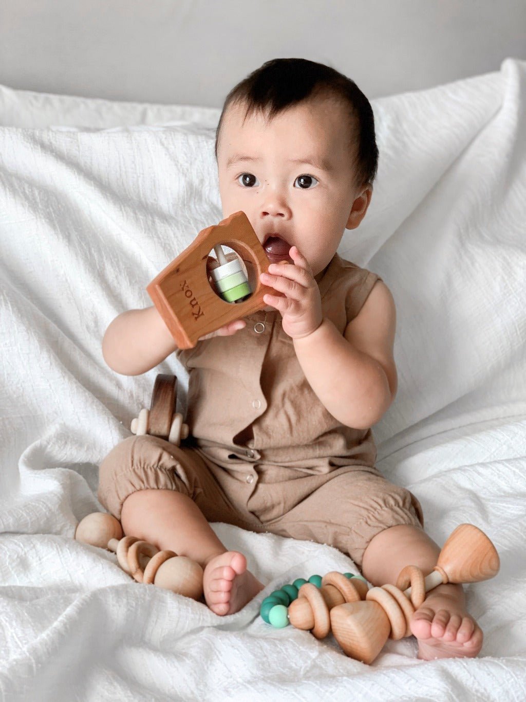 Alabama State Wooden Baby Rattle™
