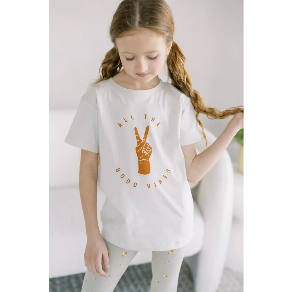 All the Good Vibes Kid's Graphic T-Shirt
