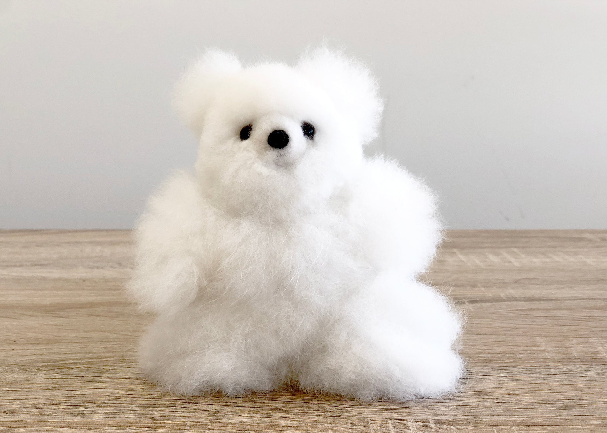 Alpaca Stuffed Animal - Bear - Micro 7"