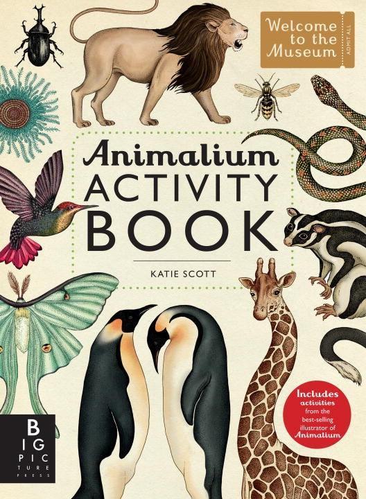 Animalium Activity Book, 72 pages - Why and Whale