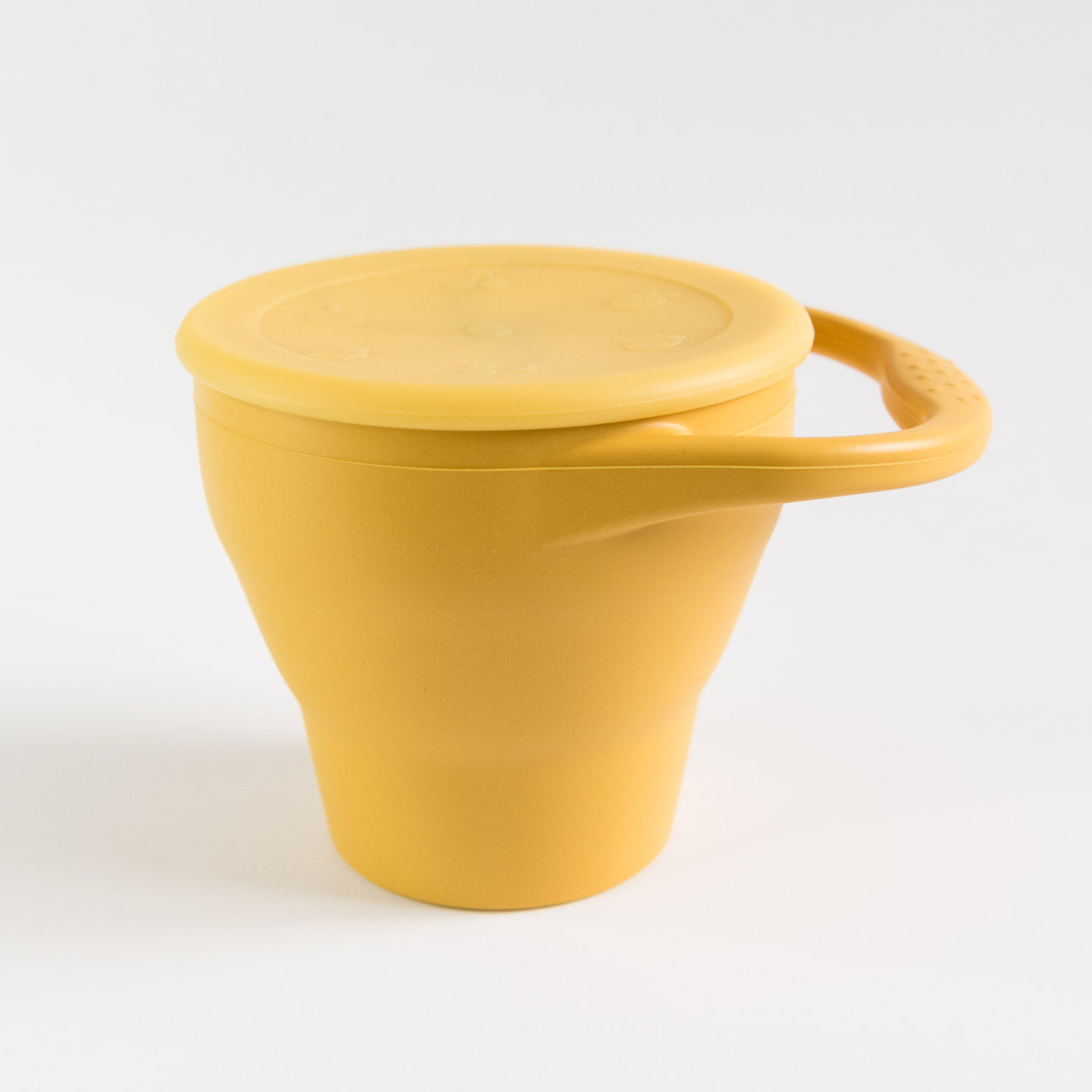 Mustard Collapsible Snack Cup