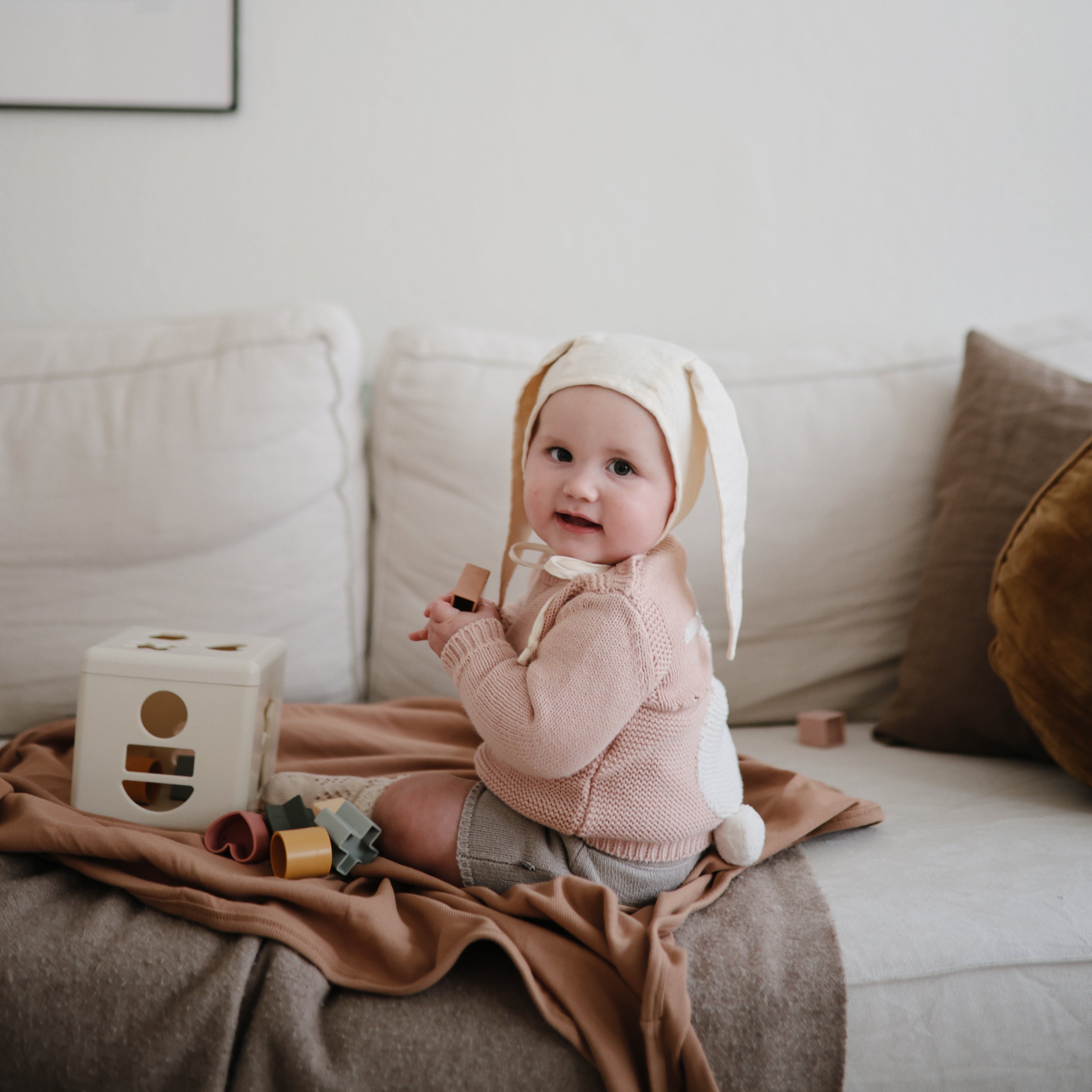 Ribbed Baby Blanket