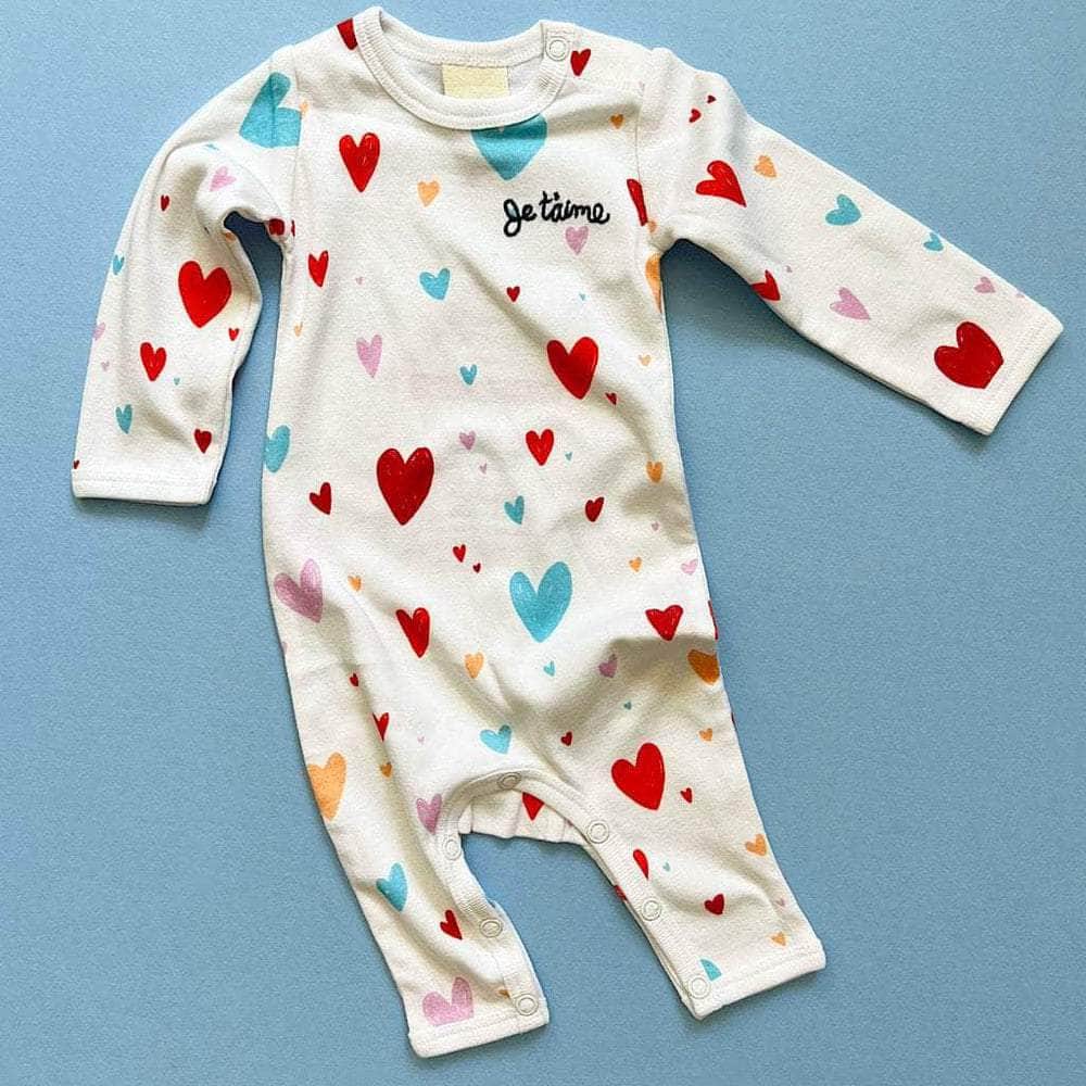 Sweethearts: Sibling PJ Bundle with Heart Motifs, Doll & Book