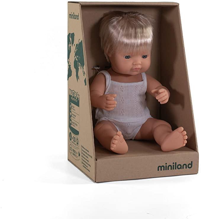 Miniland Baby Doll with Clothes in Box (Two Size) – The Wild