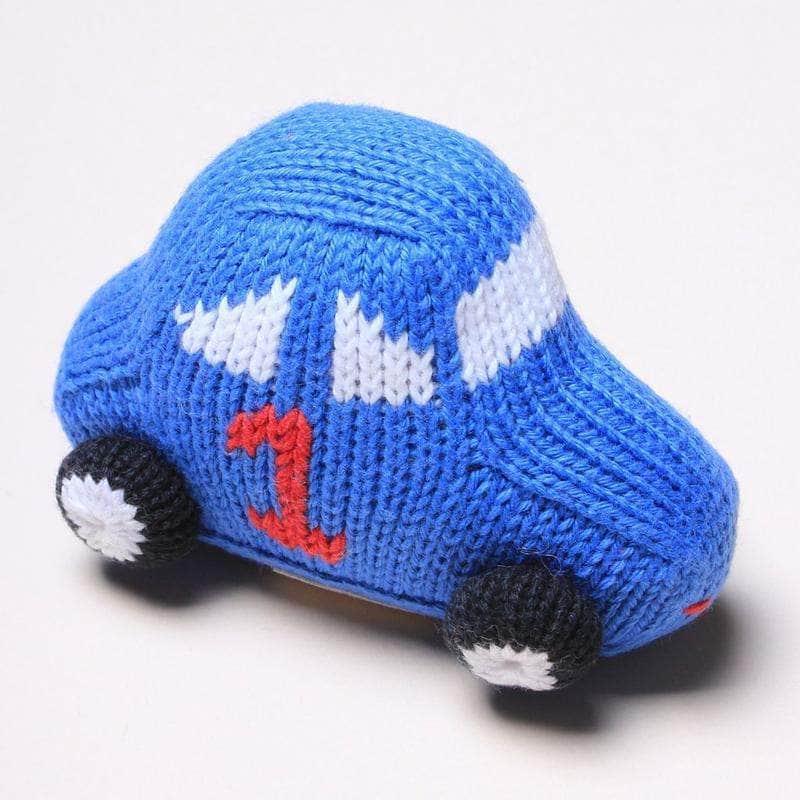 Organic Baby Gift Set - Newborn Rattle Toys | Car, Plane & Truck