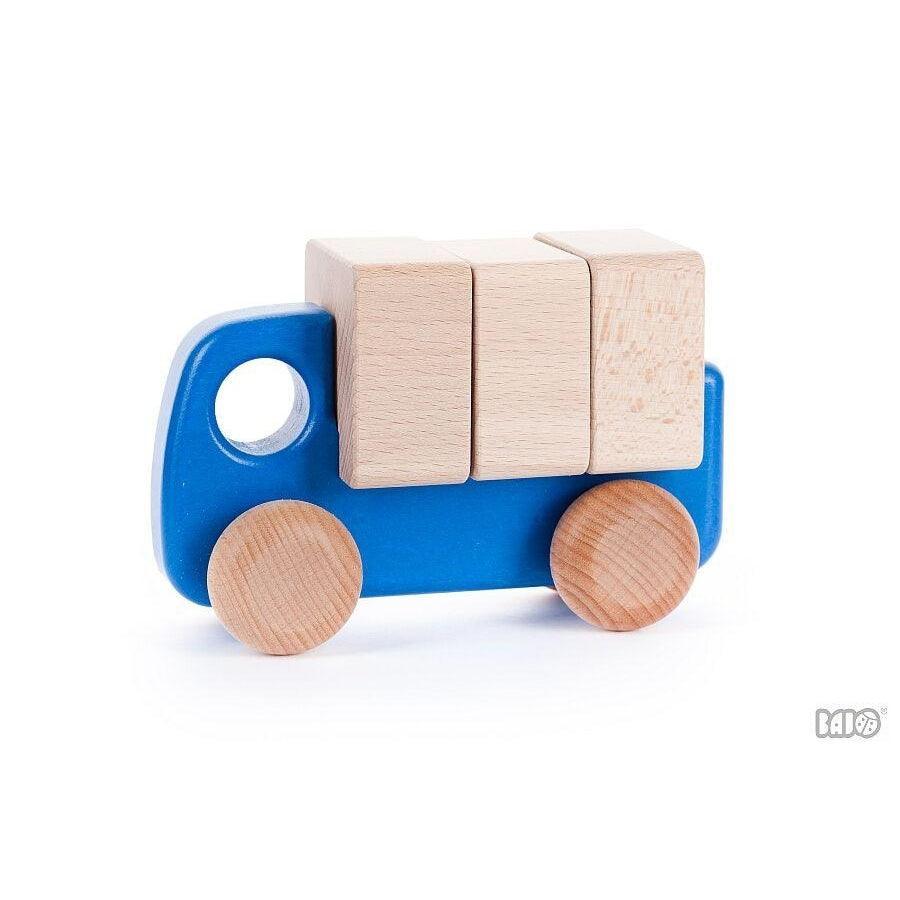 Bajo - Truck with Blocks, Assorted - Why and Whale