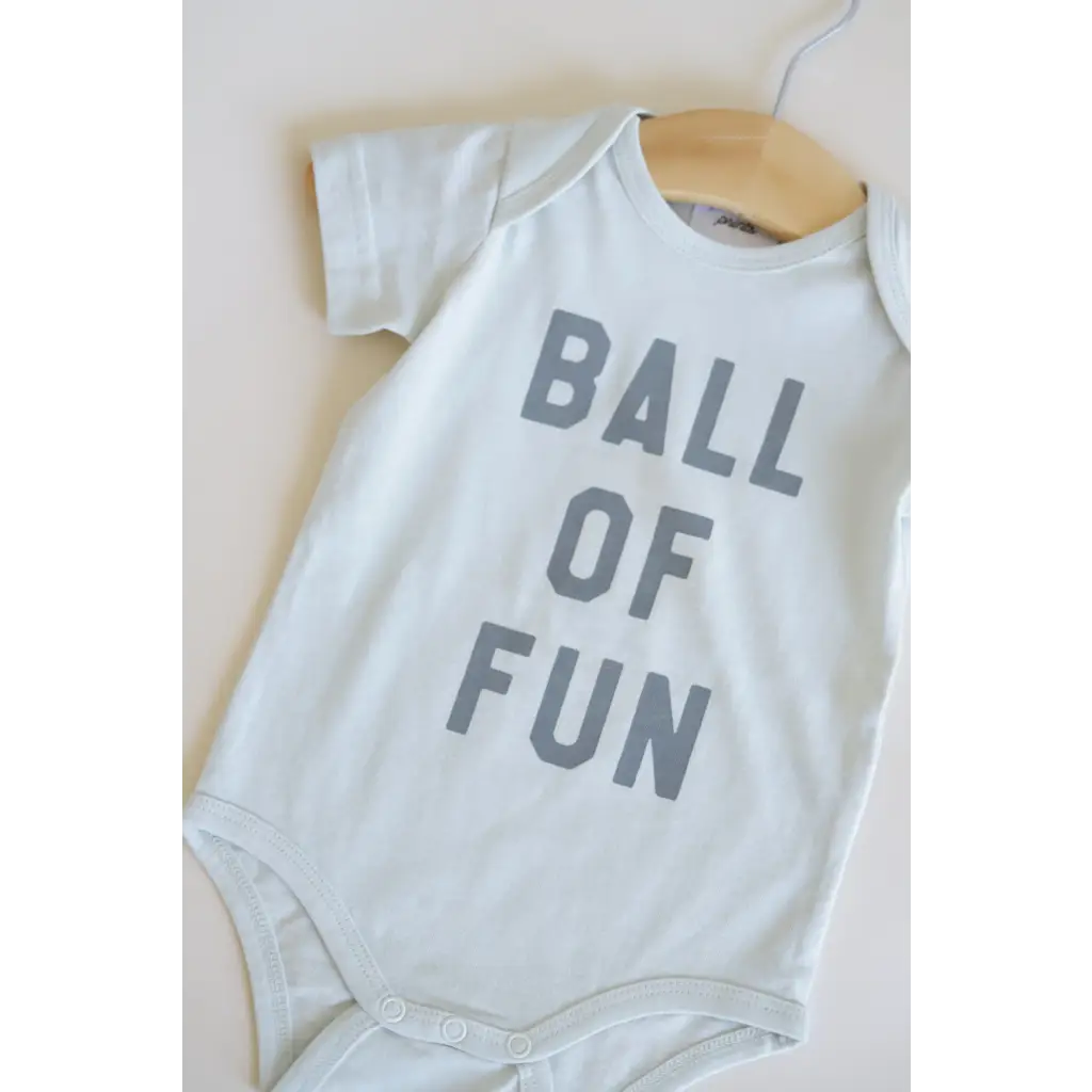 Ball of Fun Organic Cotton Baby Bodysuit