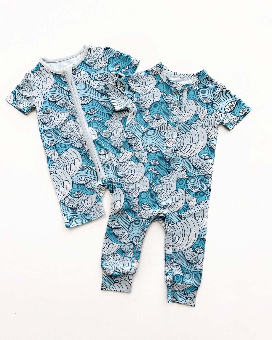 Bamboo Shorty Romper | Delmar