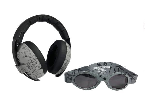 Baby Earmuffs & Sunglasses Combo Set