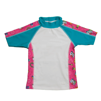 Girls 2-6 Short Sleeve Rashguards