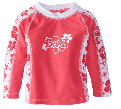 Girls 2-4 Long Sleeve Rashguards