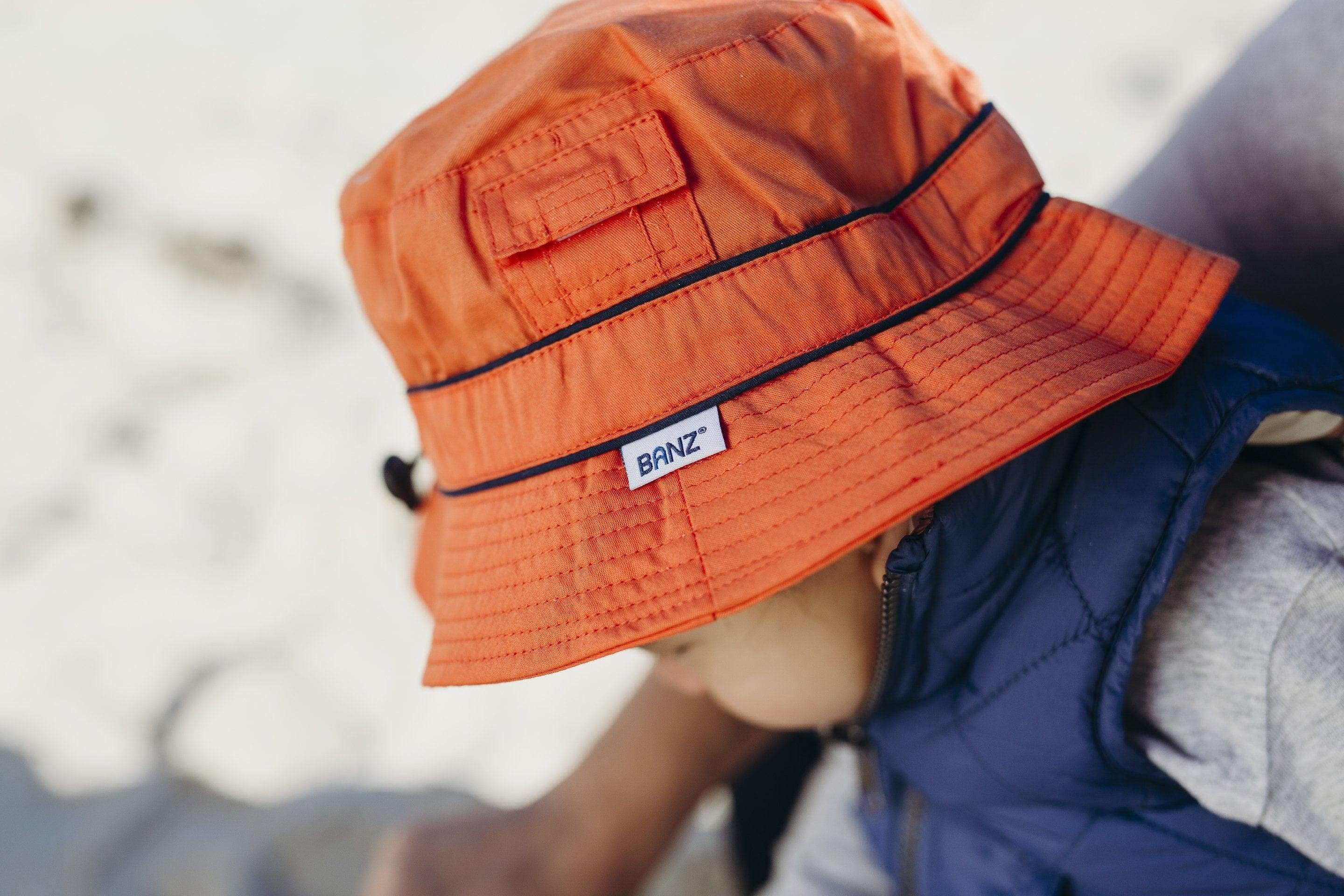 Childrens Sun Hats with Pocket