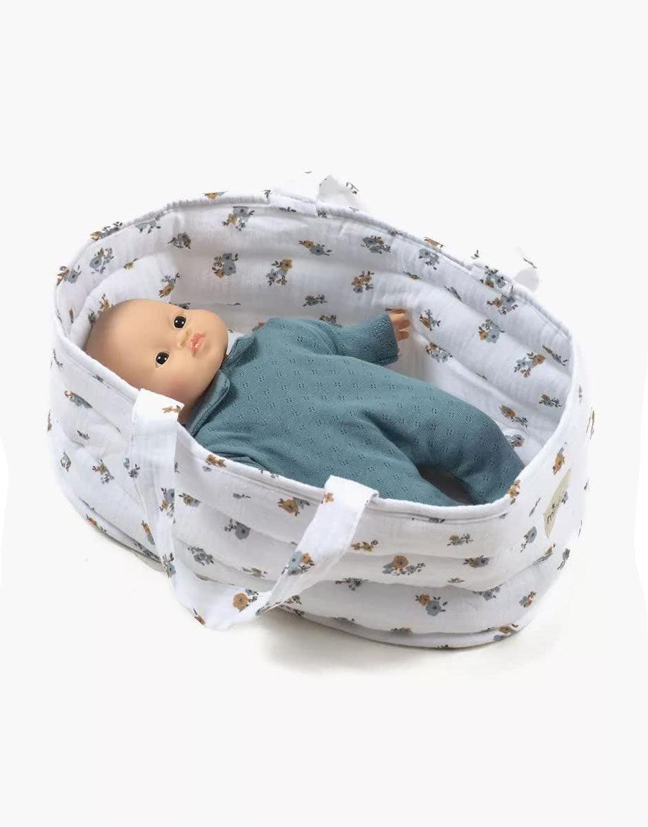 Bassinet for 11in dolls - Minikane Babies - Why and Whale