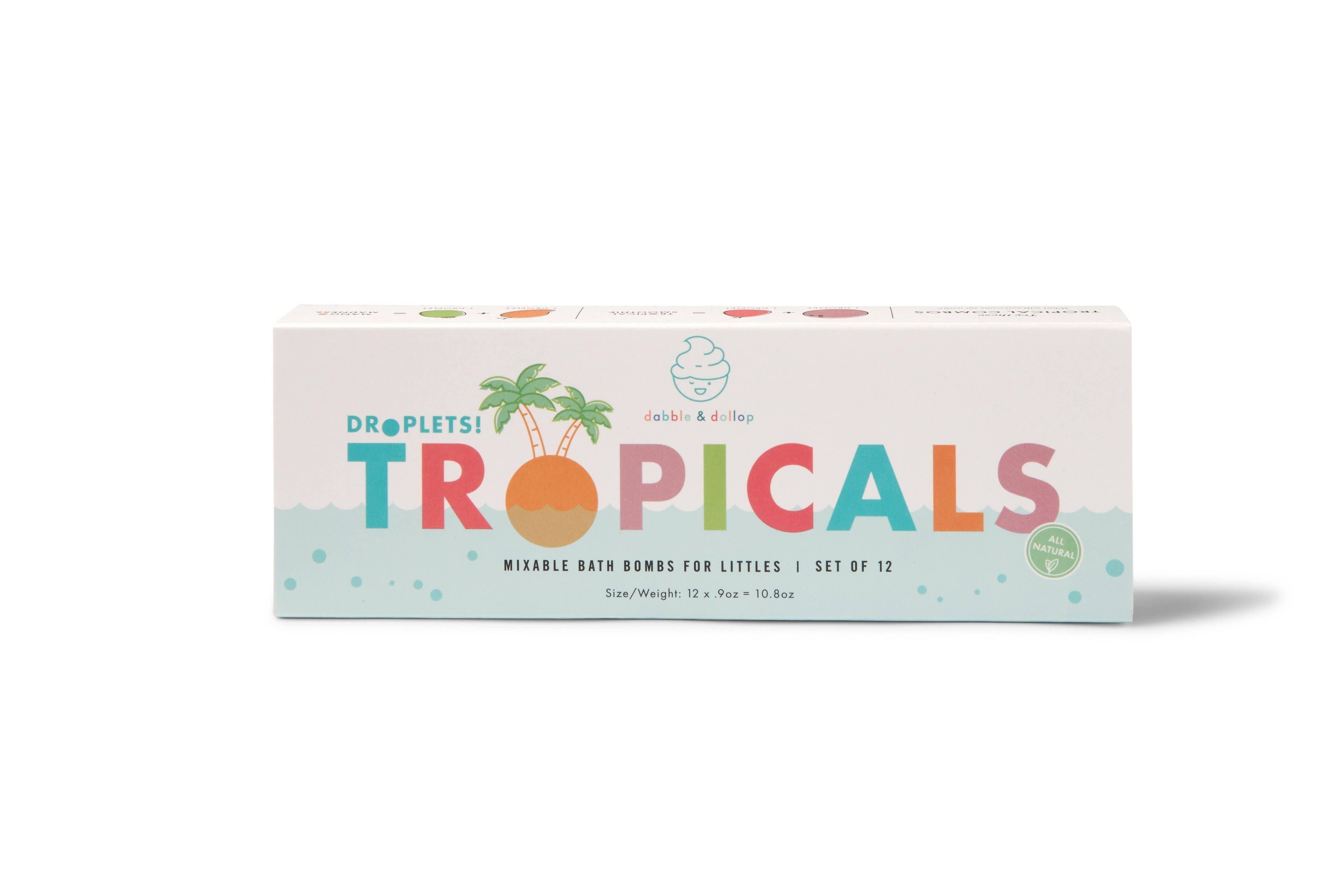 Bath Bombs - Tropicals by Dabble & Dollop - Why and Whale