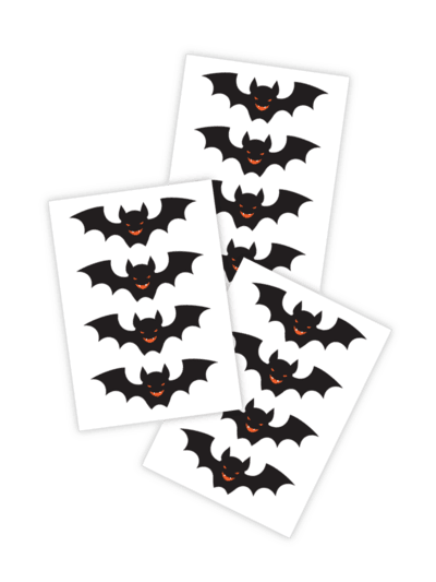 Bats Tattoo - Set of 3 - Why and Whale