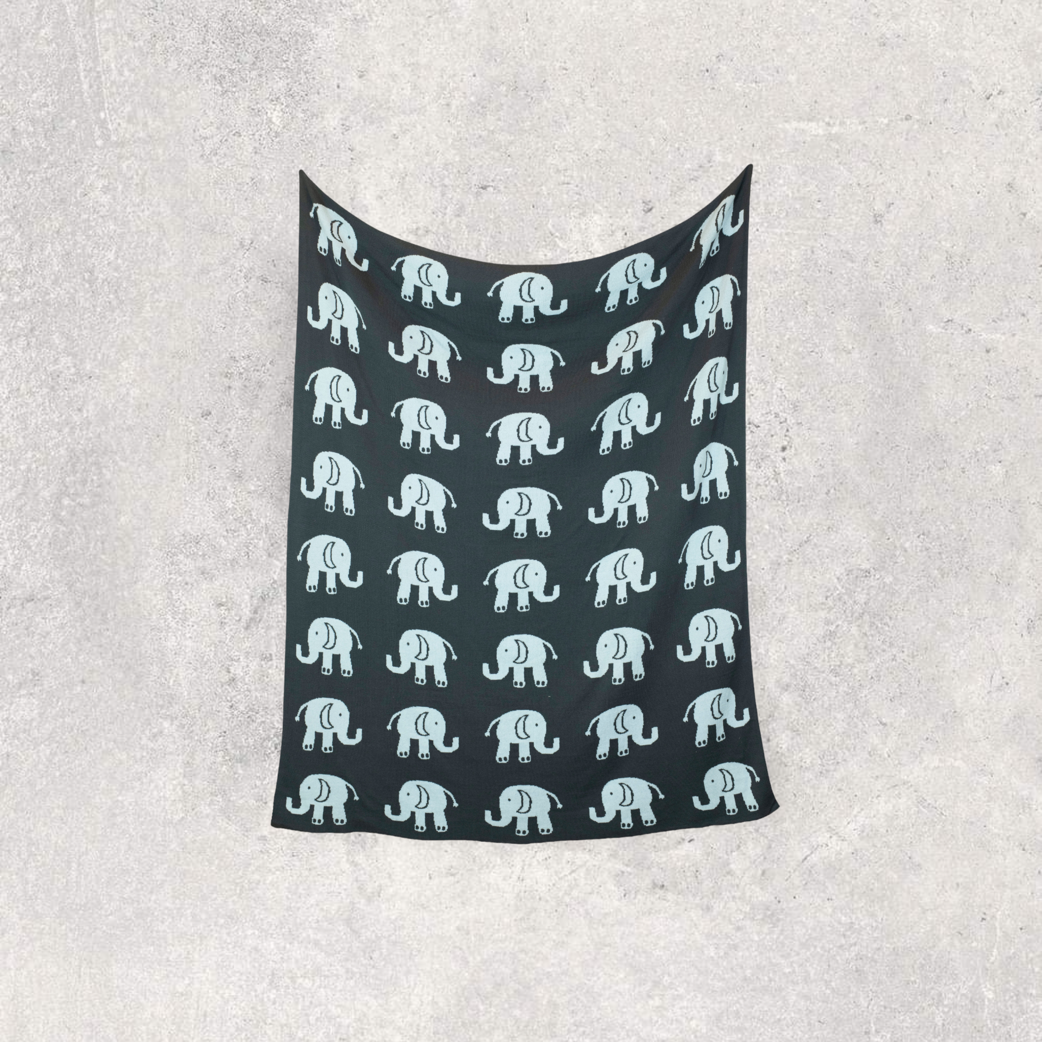 Elephant love Blue/Grey