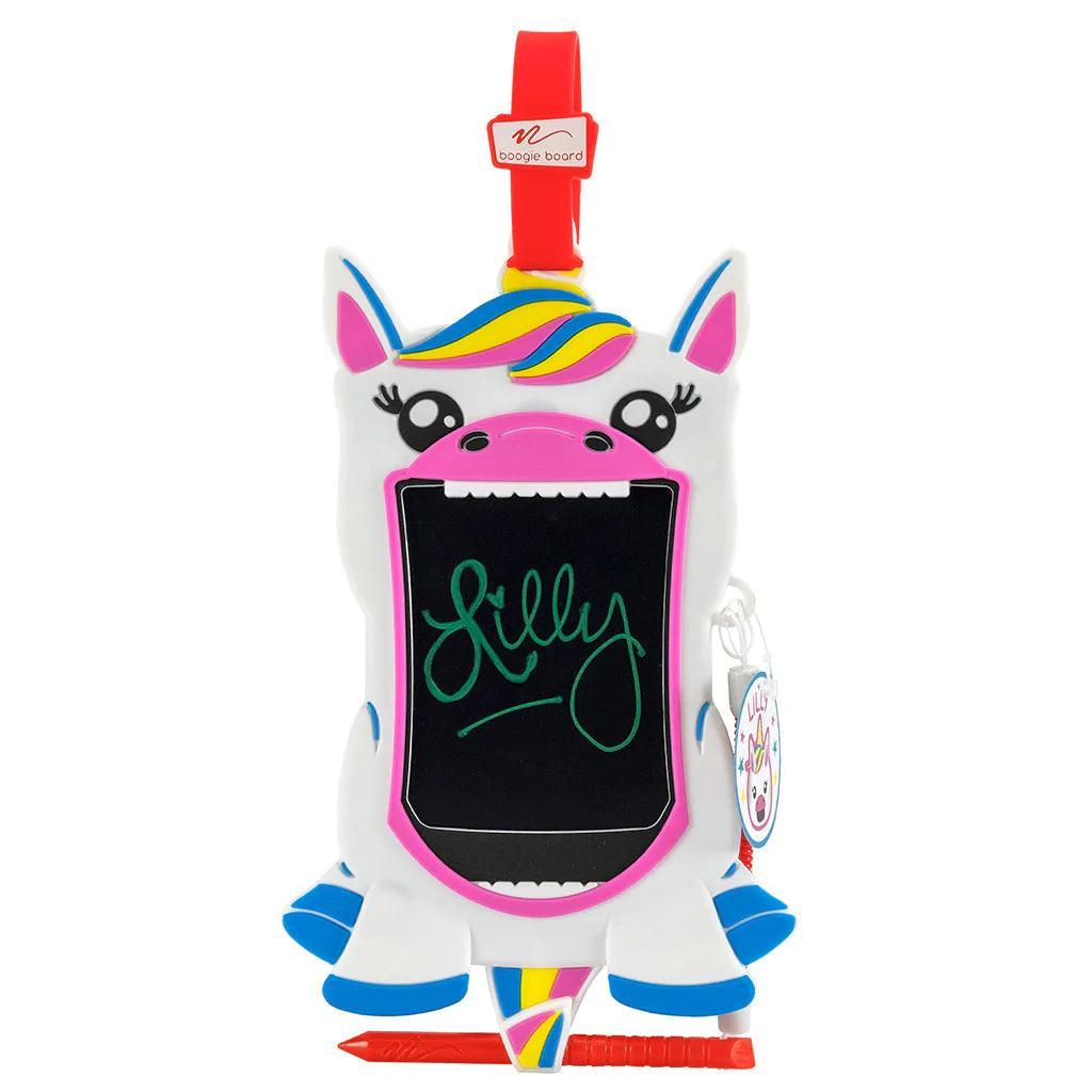 Boogie Board® Sketch Pals Doodle Board -- Lilly the Unicorn - Why and Whale