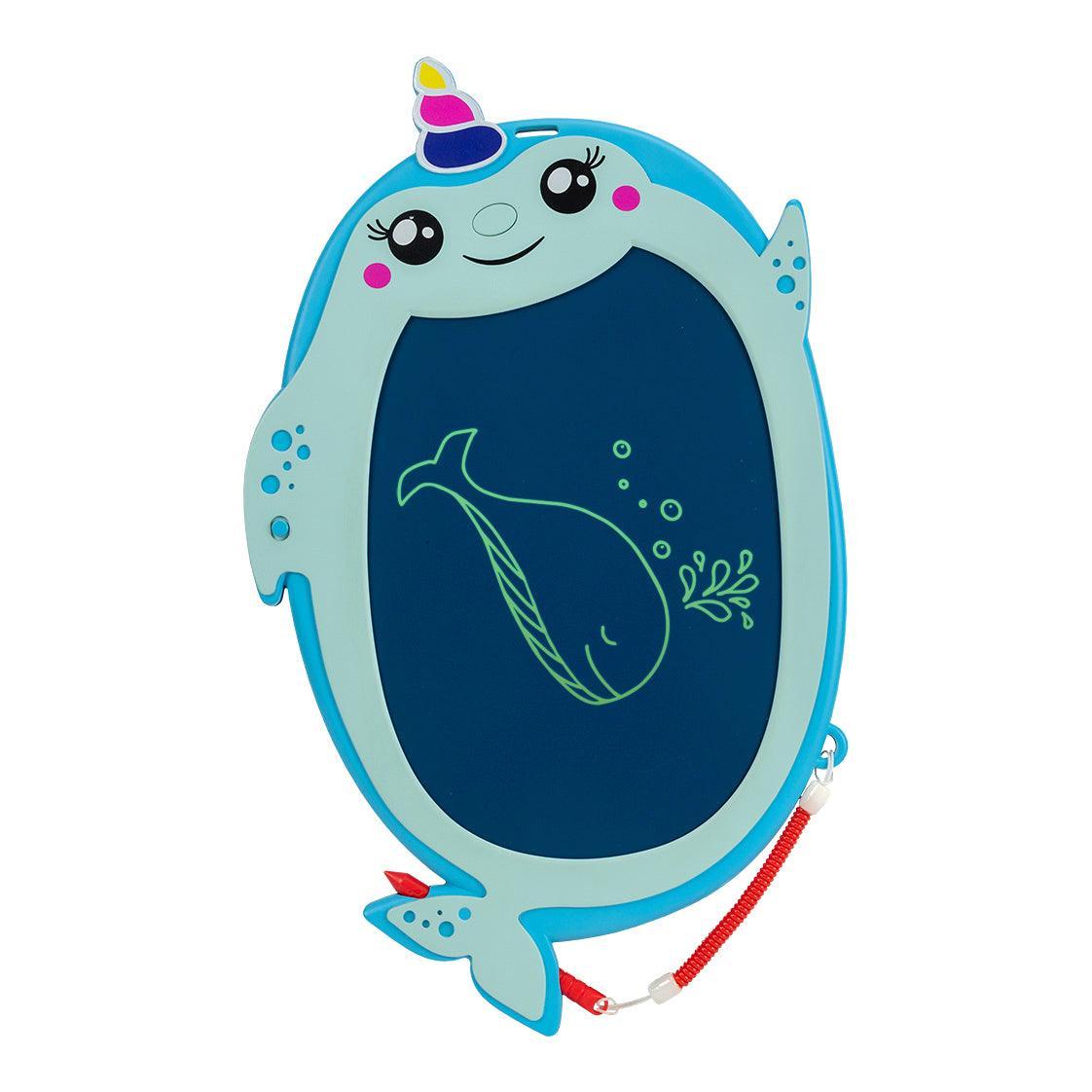Boogie Board® Sketch Pals™ Large Doodle Board - Norah the Narwhal - Why and Whale
