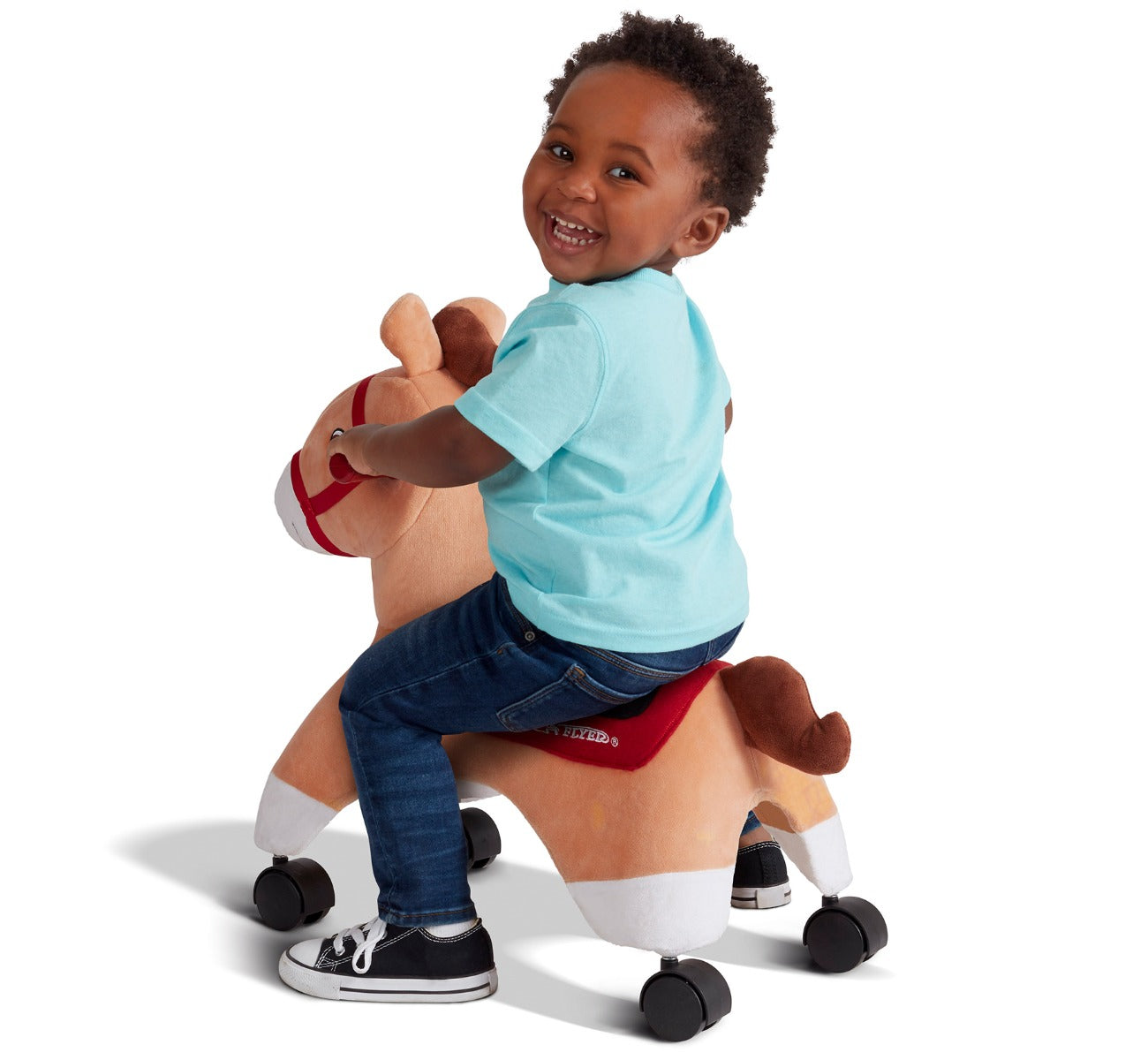 Boots: Rolling Ride-On Pony